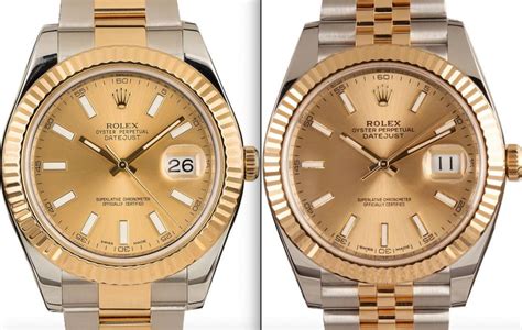 rolex datejust 41 vs 41